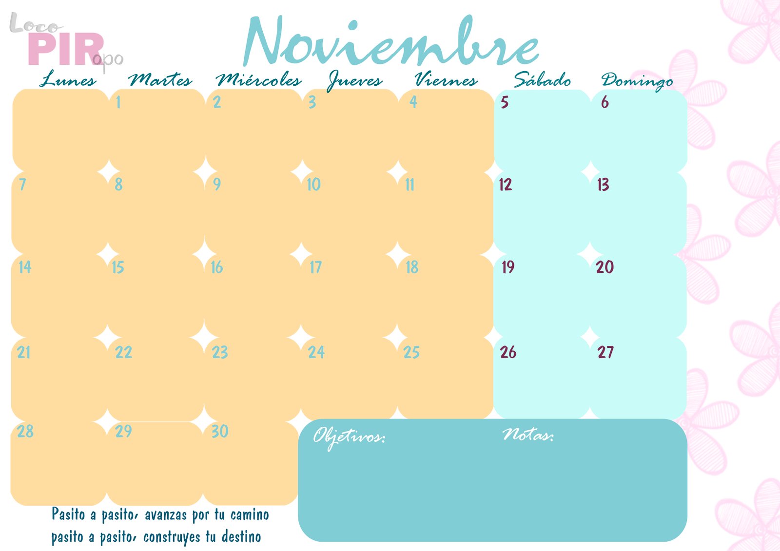 planning noviembre 2