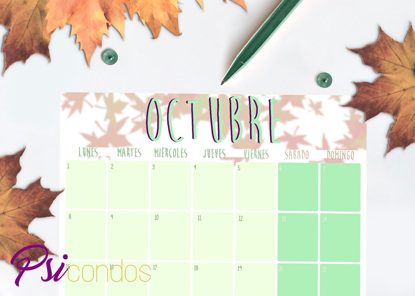 Planning de octubre